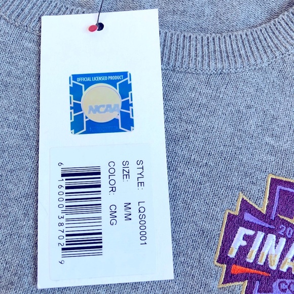 NEW NCAA Sweater Final Four Women’s Basketball - Picture 6 of 15